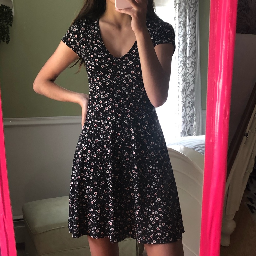 Aeropastle floral skater dress
